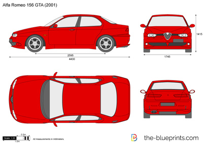 Alfa Romeo 156 GTA (2001)
