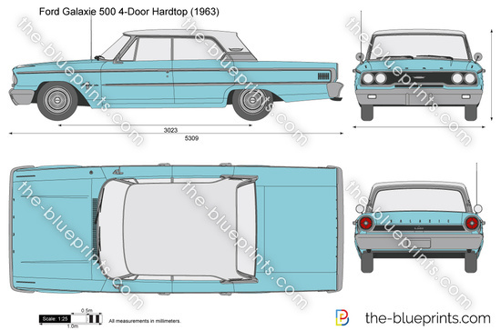 Ford Galaxie 500 4-Door Hardtop