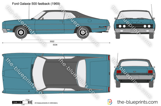 Ford Galaxie 500 fastback