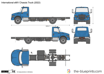 International eMV Chassis Truck
