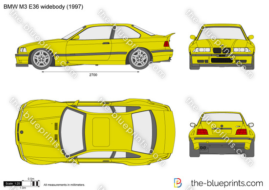 BMW M3 E36 widebody