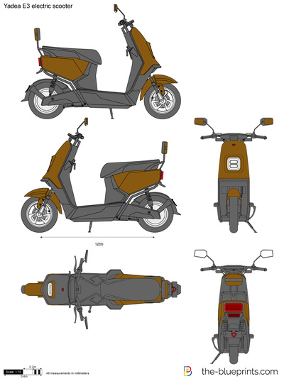 Yadea E3 electric scooter