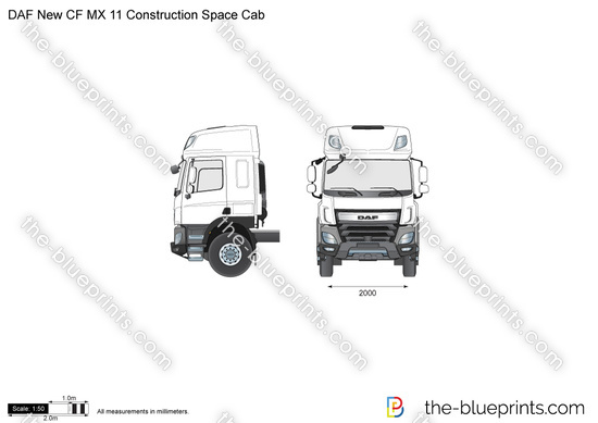DAF New CF MX 11 Construction Space Cab