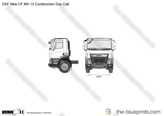 DAF New CF MX 13 Construction Day Cab