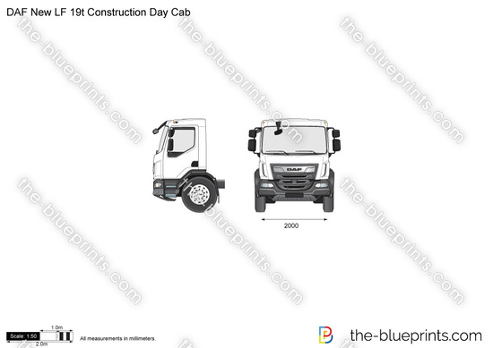 DAF New LF 19t Construction Day Cab