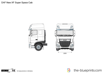 DAF New XF Super Space Cab