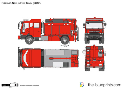 Daewoo Novus Fire Truck