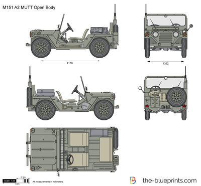 M151 A2 MUTT Open Body