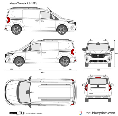 Nissan Townstar L2 Van (2023)