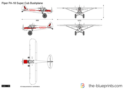 Piper PA-18 Super Cub Bushplane