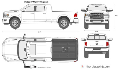 Dodge RAM 2500 Mega cab