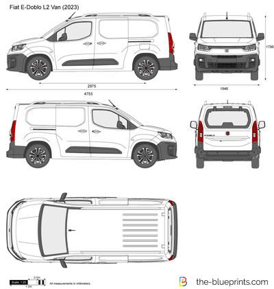 Fiat E-Doblo L2 Van