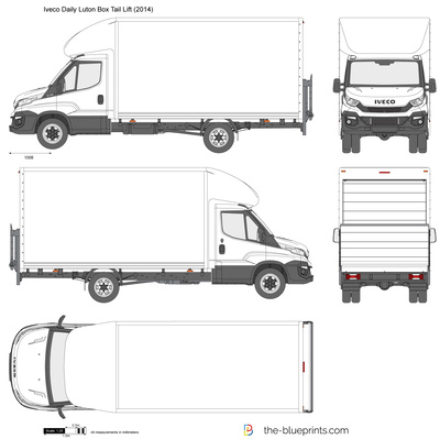 Iveco Daily Luton Box Tail Lift