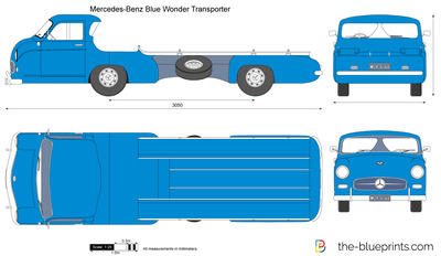 Mercedes-Benz Blue Wonder Transporter