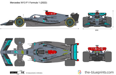 Mercedes W13 F1 Formula 1