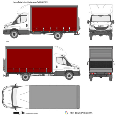 Iveco Daily Luton Curtainsider Tail Lift