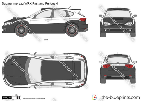 Subaru Impreza WRX Fast and Furious 4