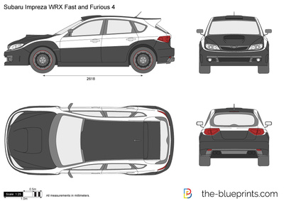 Subaru Impreza WRX Fast and Furious 4