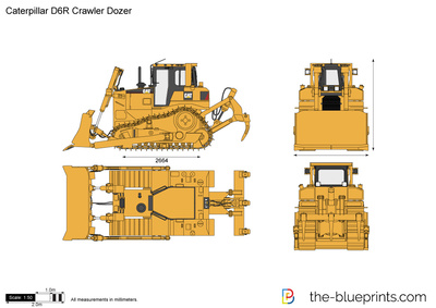 Caterpillar D6R Crawler Dozer
