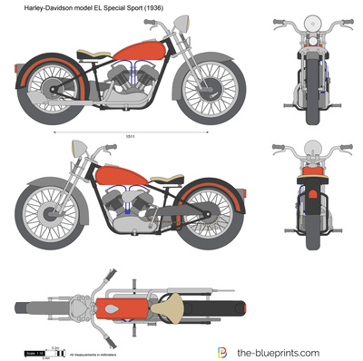Harley-Davidson model EL Special Sport