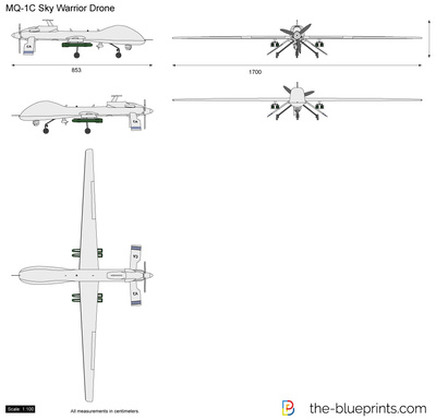 MQ-1C Sky Warrior Drone UAV