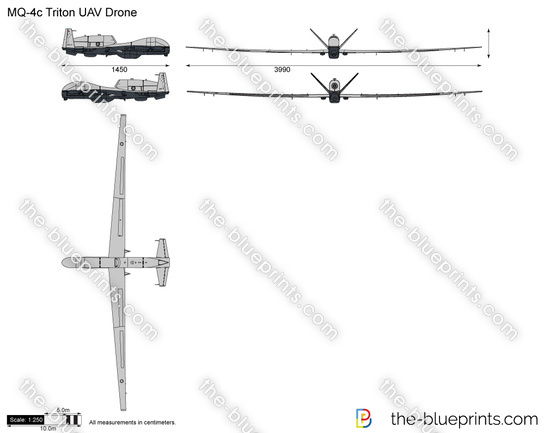 MQ-4c Triton UAV Drone