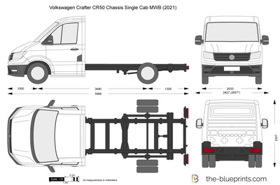 Volkswagen Crafter CR50 Chassis Single Cab MWB (2021)