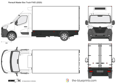 Renault Master Box Truck FWD