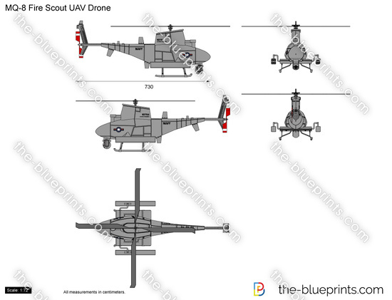 Nothrop Grumman MQ-8 Fire Scout UAV Drone