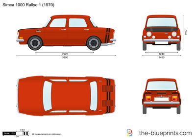 Simca 1000 Rallye 1 (1970)