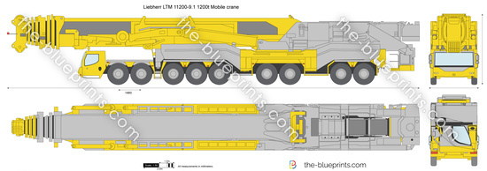 Liebherr LTM 11200-9.1 1200t Mobile crane