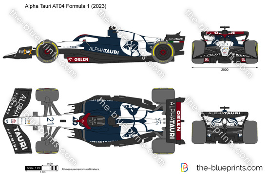 Alpha Tauri AT04 Formula 1