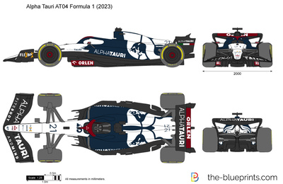 Alpha Tauri AT04 Formula 1 (2023)