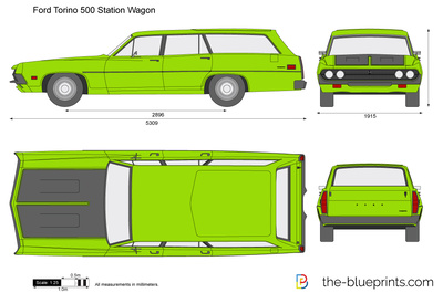 Ford Torino 500 Station Wagon