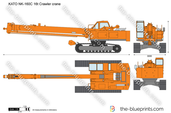 KATO NK-160C 16t Crawler crane