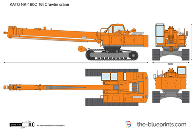 KATO NK-160C 16t Crawler crane