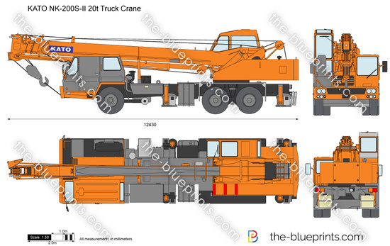 KATO NK-200S-II 20t Truck Crane