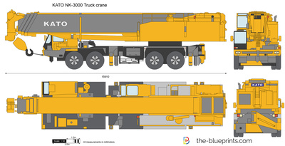 KATO NK-3000 Truck crane