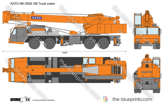 KATO NK-300S 30t Truck crane