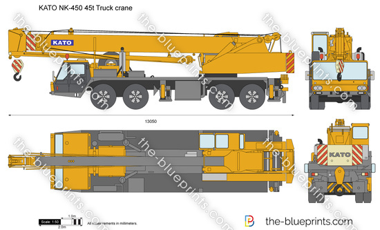 KATO NK-450 45t Truck crane
