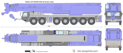 Tadano AR-5500M 300t All terrain crane