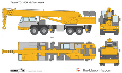 Tadano TG-350M 35t Truck crane