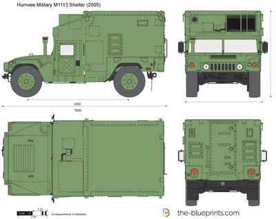 Humvee Military M1113 Shelter (2005)