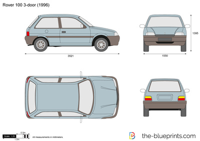 Rover 100 3-door (1996)