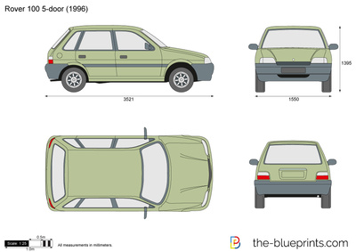 Rover 100 5-door (1996)