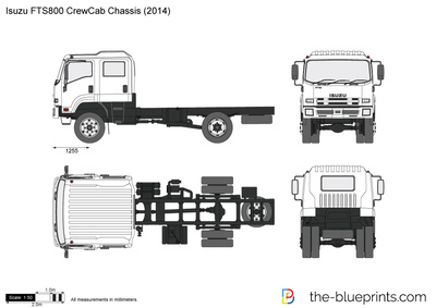 Isuzu FTS800 CrewCab Chassis