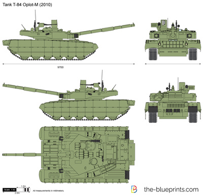 Tank T-84 Oplot-M