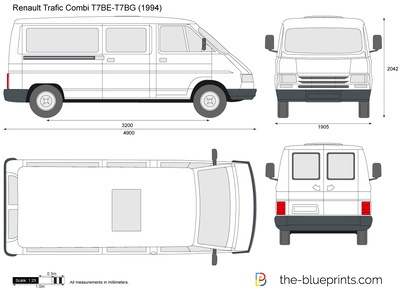 Renault Trafic Combi T7BE-T7BG (1994)