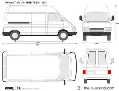 Renault Trafic Van TB2E-TB2G (1995)