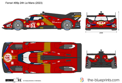 Ferrari 499p 24h Le Mans